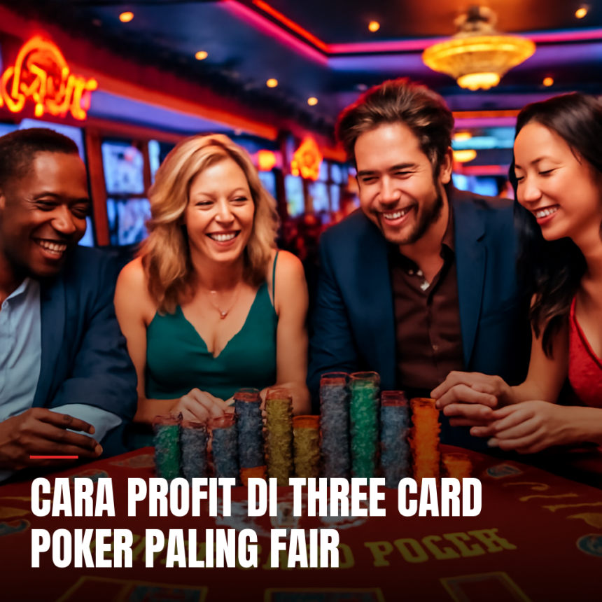 Cara profit di three card poker