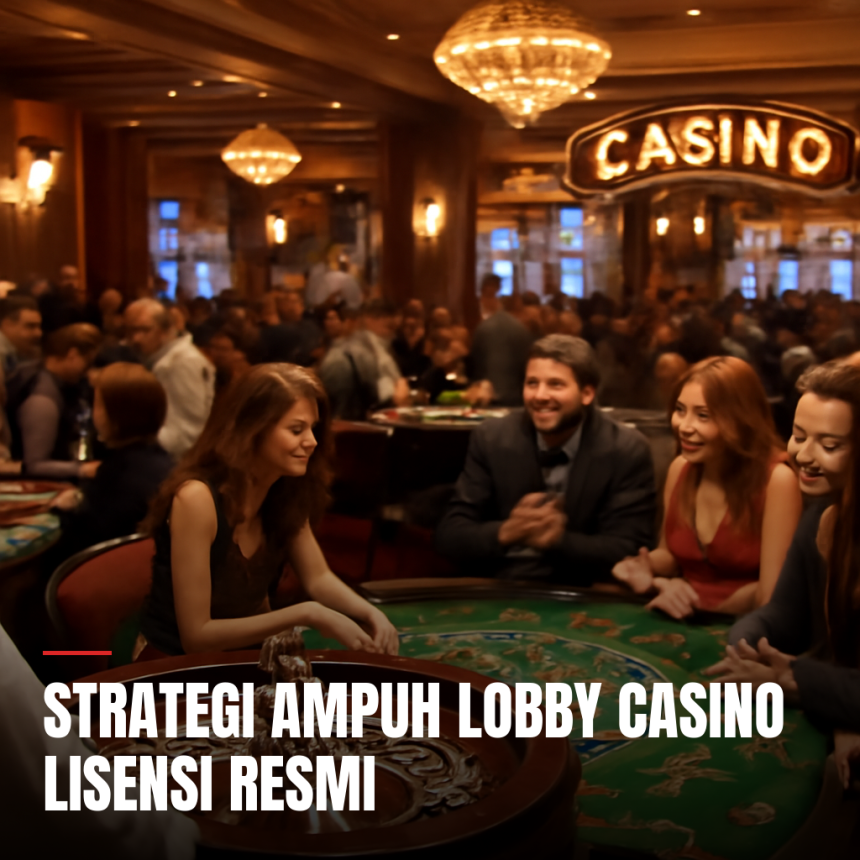 Strategi ampuh lobby casino lisensi resmi